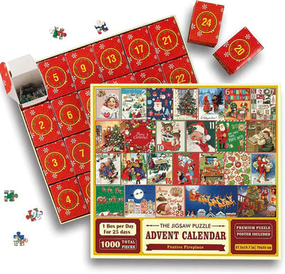 Adventskalender 2024  Kerstlegpuzzels