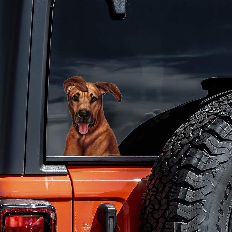 Rhodesian Ridgeback-On The Move Window