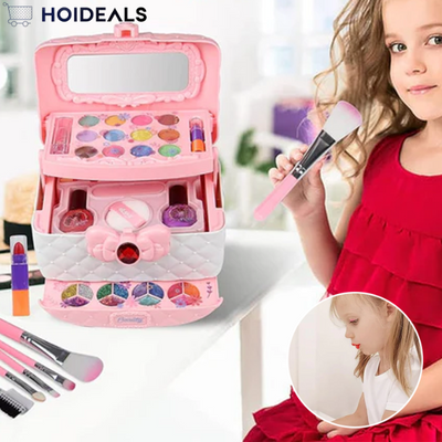 Kids wasbare make-up schoonheidsset