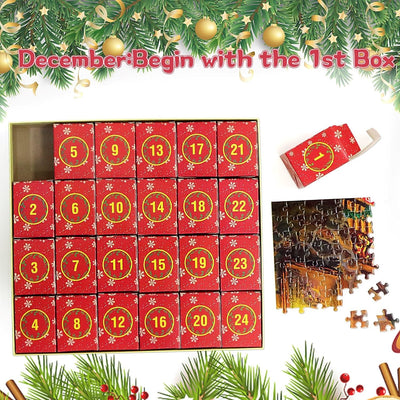 Adventskalender 2024  Kerstlegpuzzels