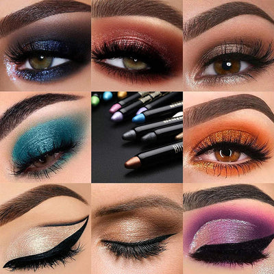 Waterdichte oogschaduw potlood eyeliner (1+2 GRATIS!)