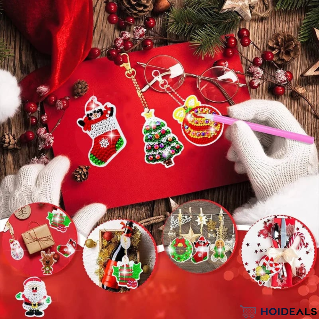 Kerst Diamond Sticker Kit