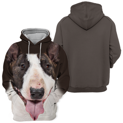 Unisex Honden Hoodie | Bull Terrier