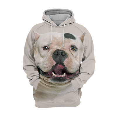 Unisex Honden Hoodie | American Bully Pitbull Smile