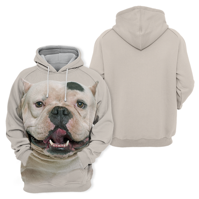 Unisex Honden Hoodie | American Bully Pitbull Smile