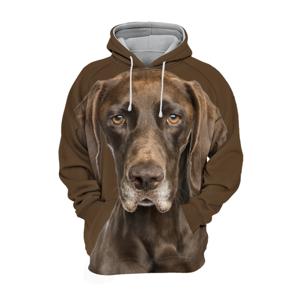 Unisex Honden Hoodie | German Shorthaired Pointer