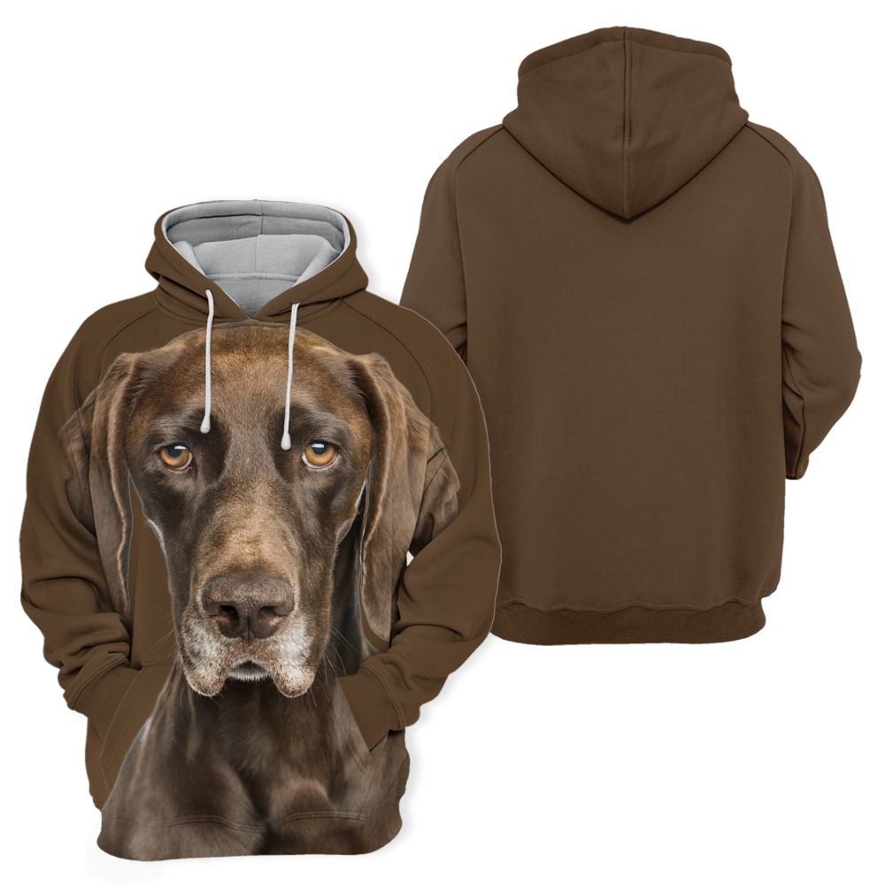 Unisex Honden Hoodie | German Shorthaired Pointer