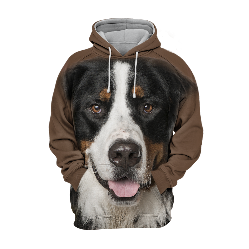 Unisex Honden Hoodie | Bernese Mountain Adorable