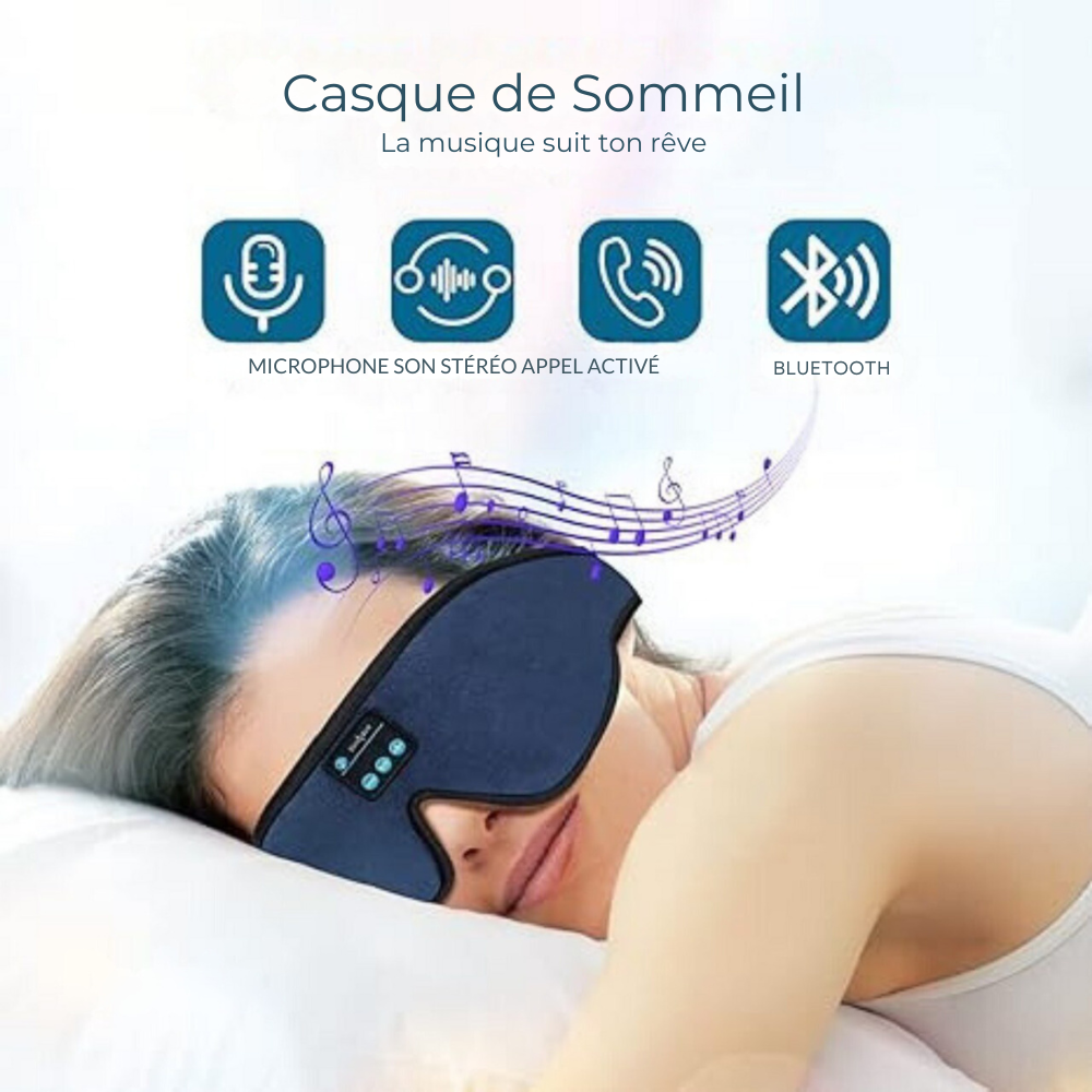 Masque de sommeil Bluetooth | 40% de réduction