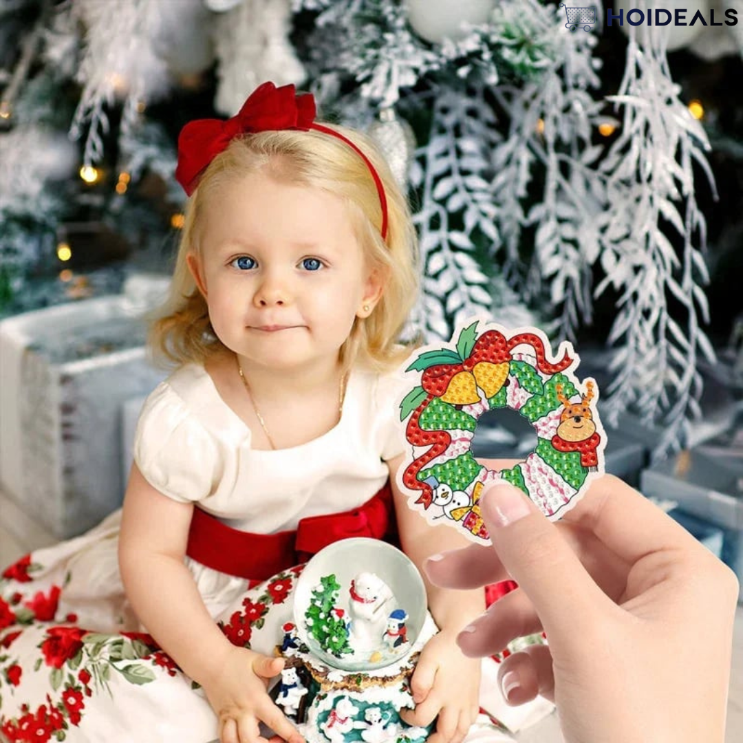 Kerst Diamond Sticker Kit