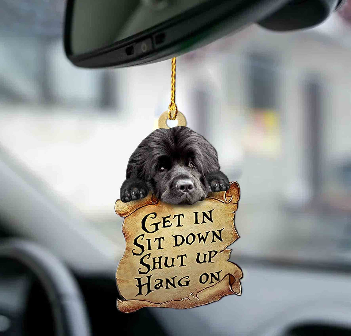 Newfoundland dog Kom Binnen en mond dicht newfoundland dog lover dog moms