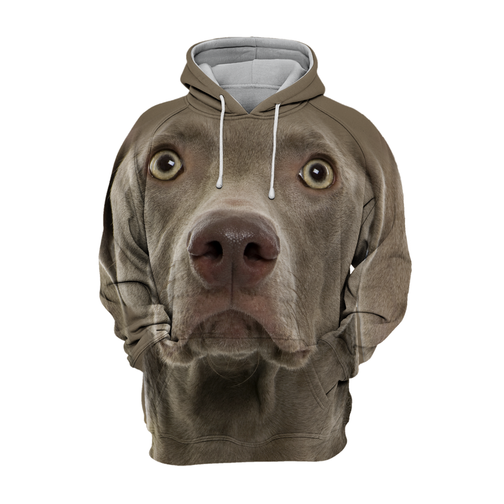 Unisex Honden Hoodie | Weimaraner