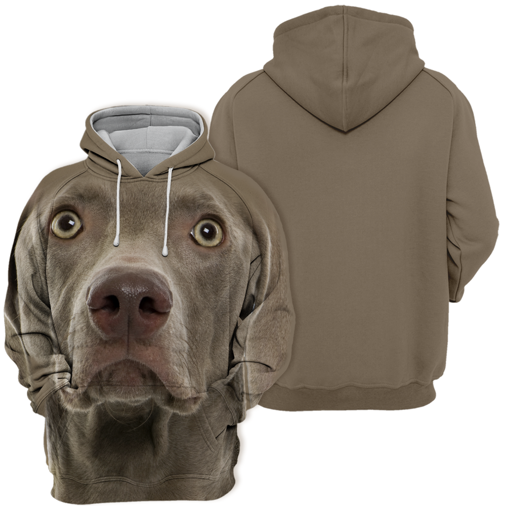 Unisex Honden Hoodie | Weimaraner