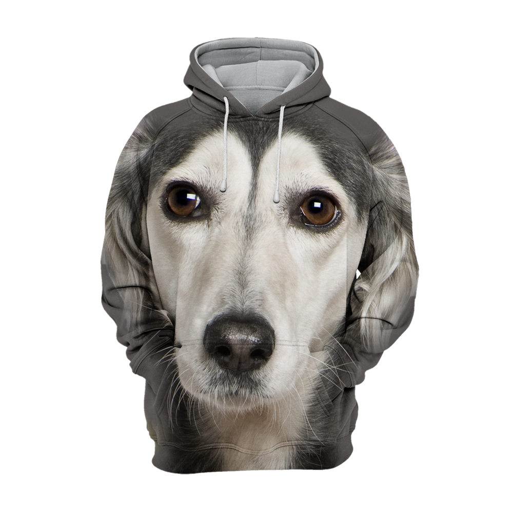 Unisex Honden Hoodie | Saluki Dog