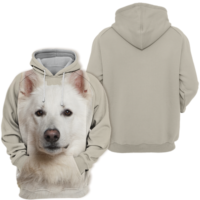 Unisex Honden Hoodie | Swiss Shepherd Quiet