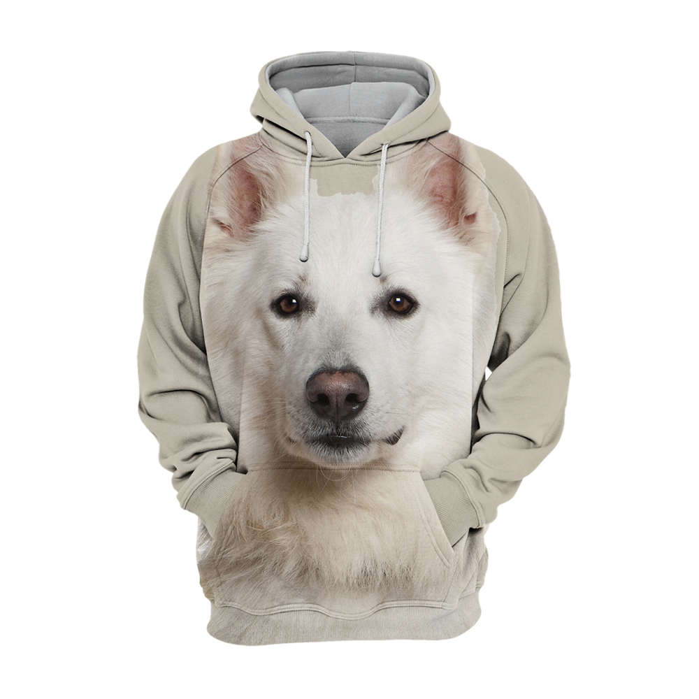 Unisex Honden Hoodie | Swiss Shepherd Quiet