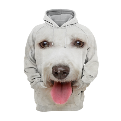 Unisex Honden Hoodie | Bichon Maltezere Frise