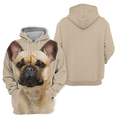 Unisex Honden Hoodie | French Bulldog Cute