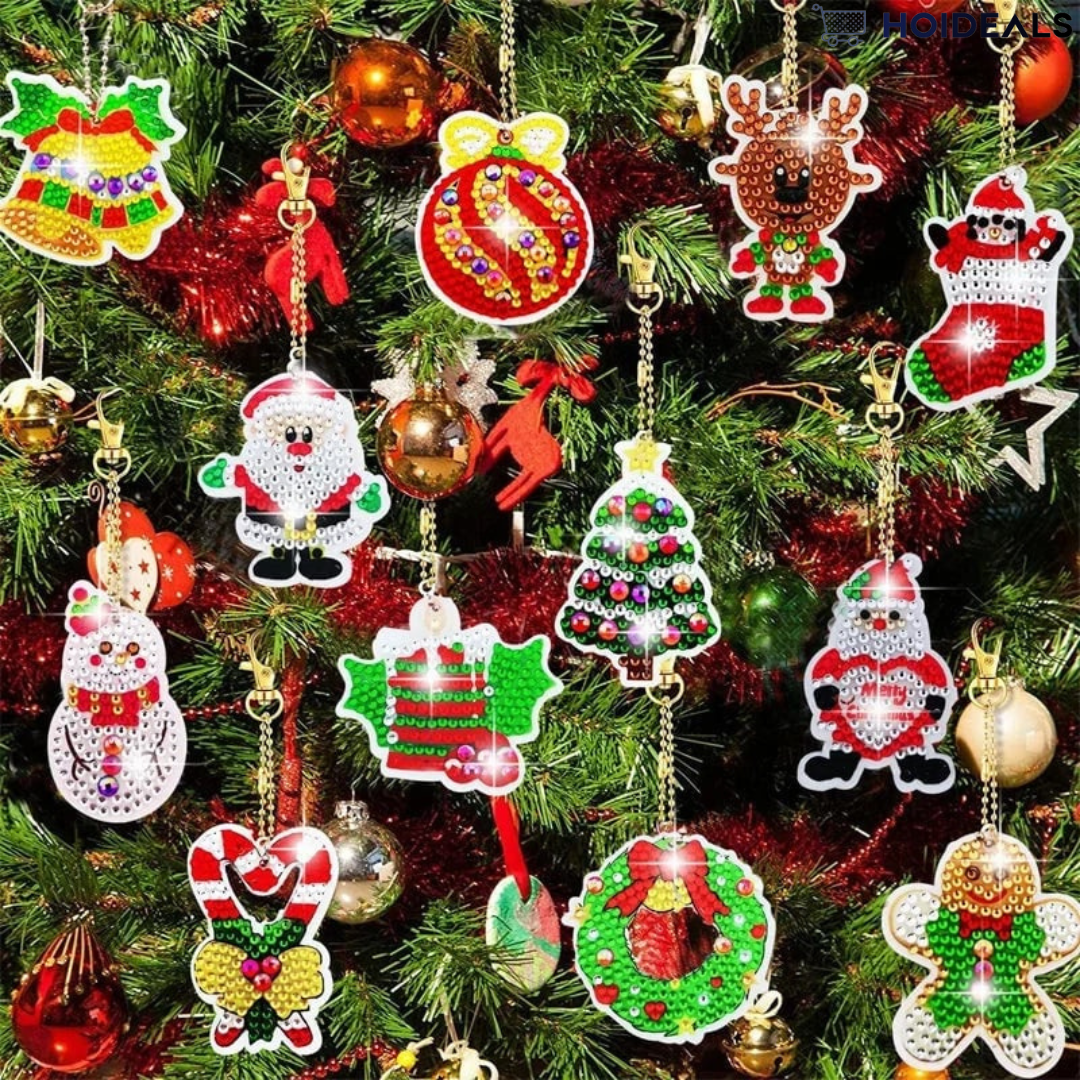 Kerst Diamond Sticker Kit