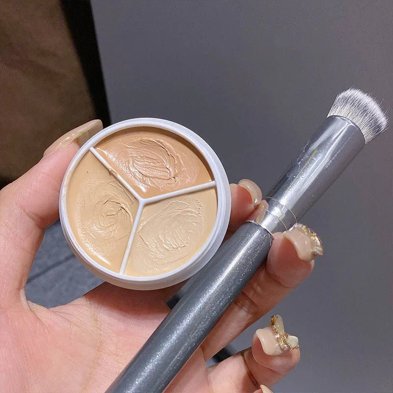 Driekleurige multifunctionele concealer - 1+1 Gratis