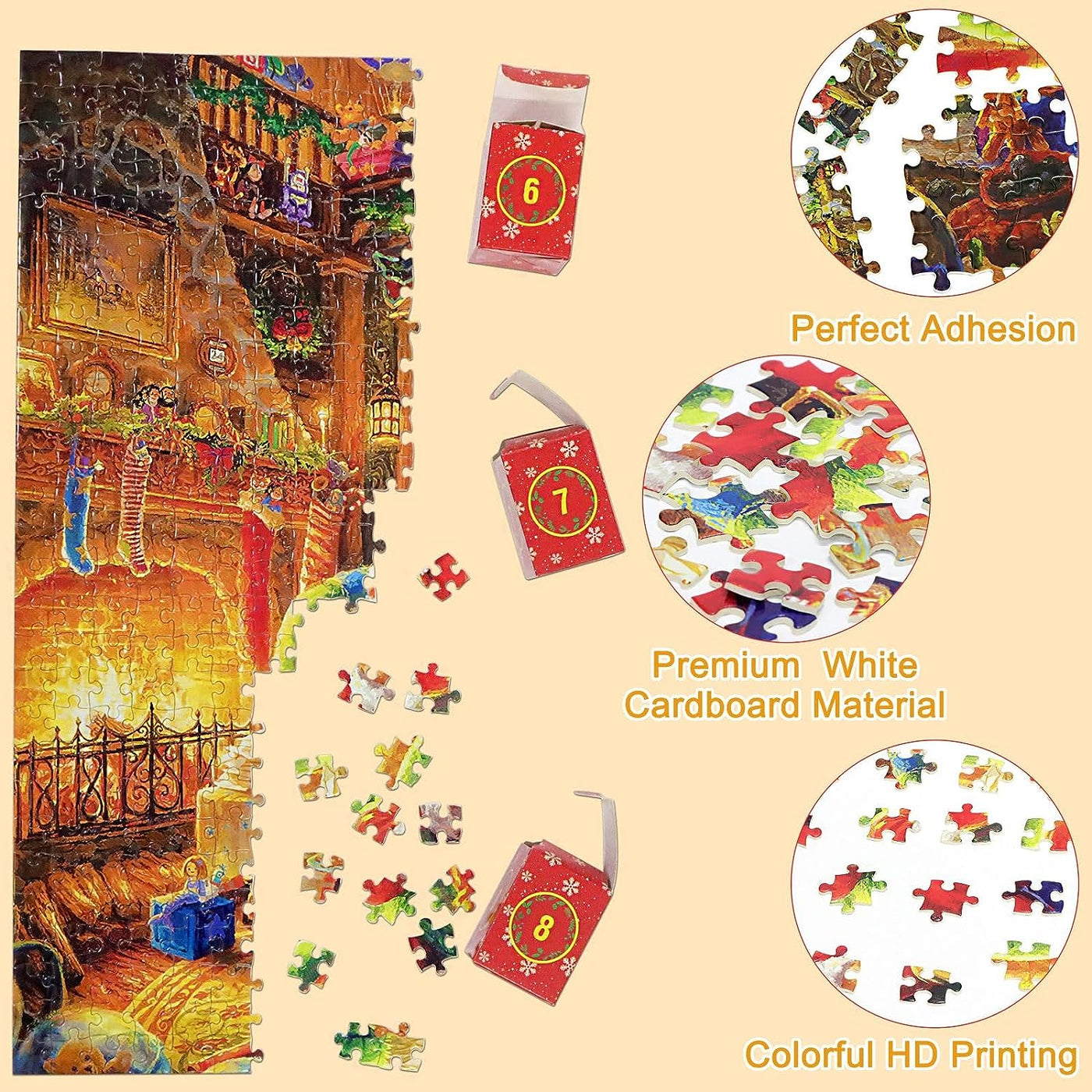 Adventskalender 2024  Kerstlegpuzzels