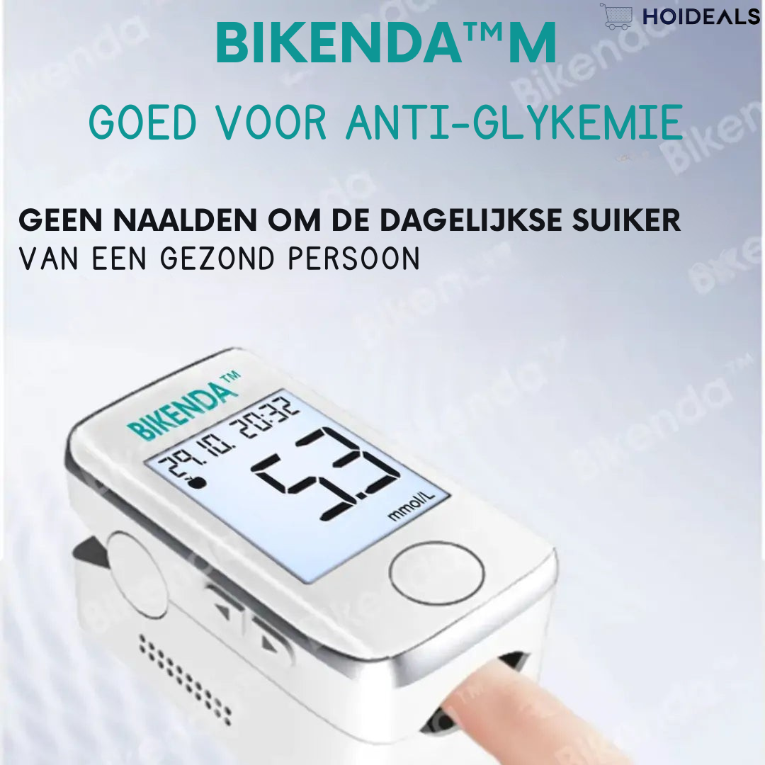 𝐁𝐢𝐤𝐞𝐧𝐝𝐚™ Niet-invasieve bloedglucosemeter - 99,99% nauwkeurig!