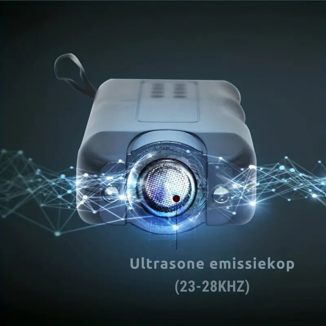 🎅Handheld antiblafcontrole lichtgevende ultrasone hondenafweerder