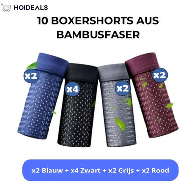 BOXER GEMAAKT VAN BAMBOEVEZELS | KOOP 5, KRIJG ER 5 GRATIS!