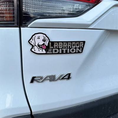 Labrador Auto Badge Autoembleem