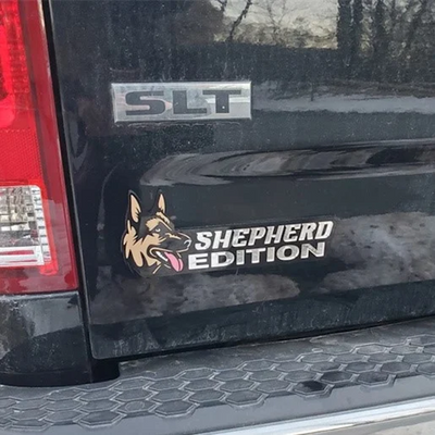 German Shepherd Auto Badge Autoembleem