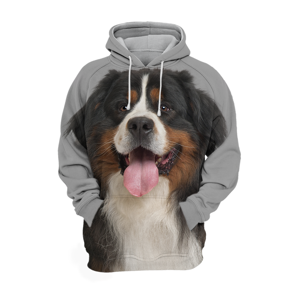 Unisex Honden Hoodie | Bernese Mountain Laugh