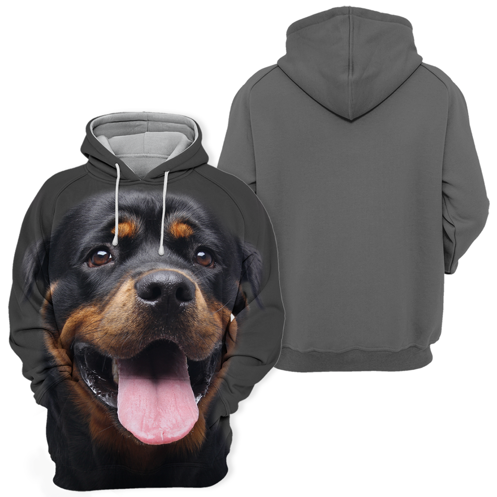 Unisex Honden Hoodie | Rottweiler