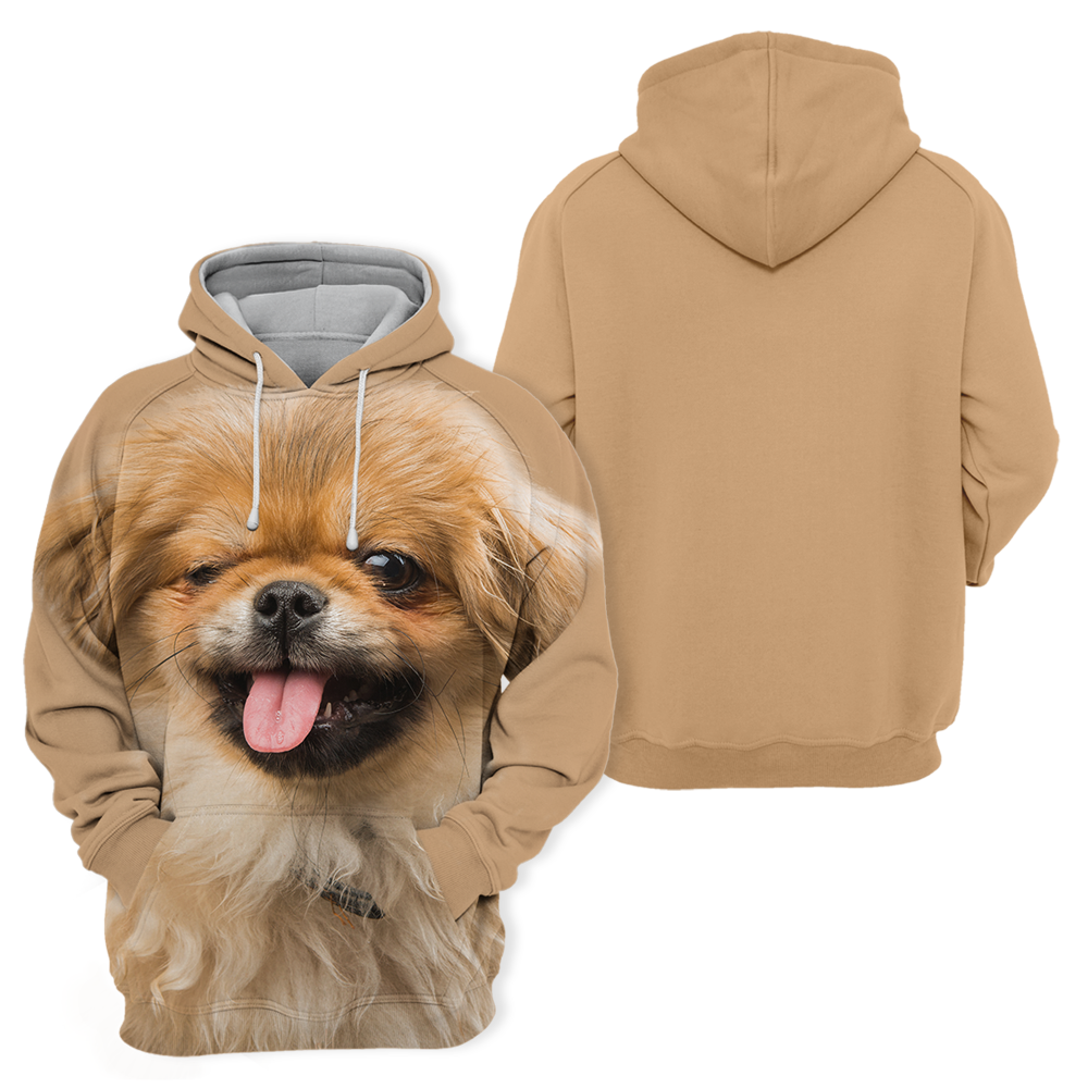 Unisex Honden Hoodie | Pekingees Cute