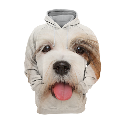 Unisex Honden Hoodie | Lhasa Tibetan Apso