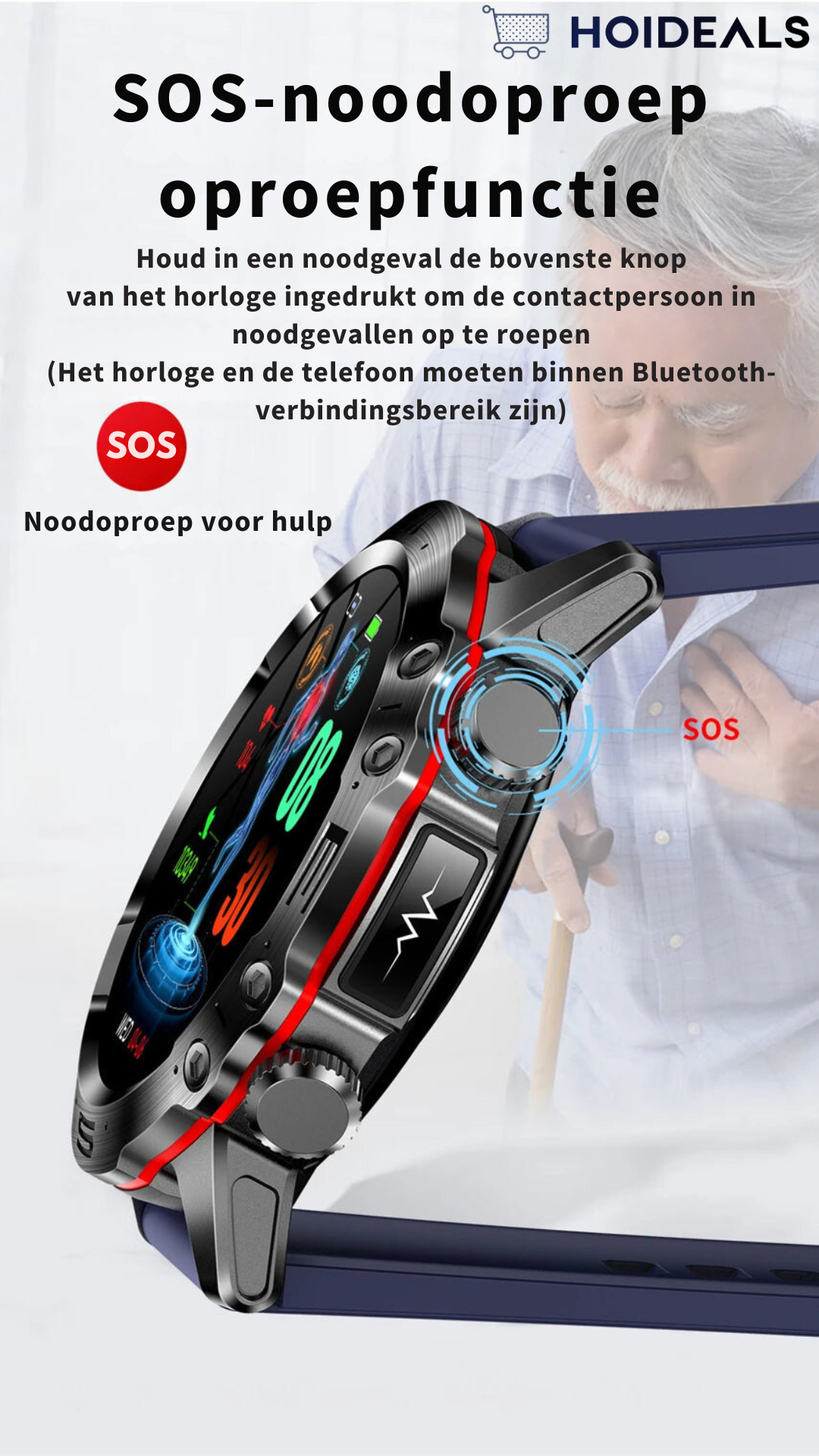 AI Medische Diagnose Smart Horloge - 2024 Nieuw Bloed Lipiden Urinezuur Bloedglucose horloge - ECG + PPG Fitness Tracker