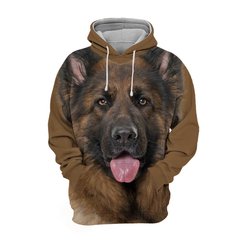 Unisex Honden Hoodie | German Shepherd Adorable