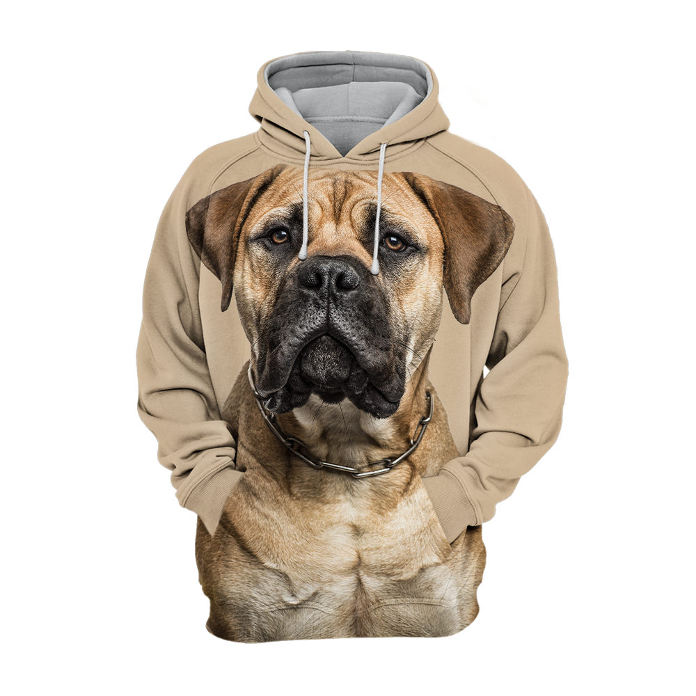 Unisex Honden Hoodie | Bull Mastiff