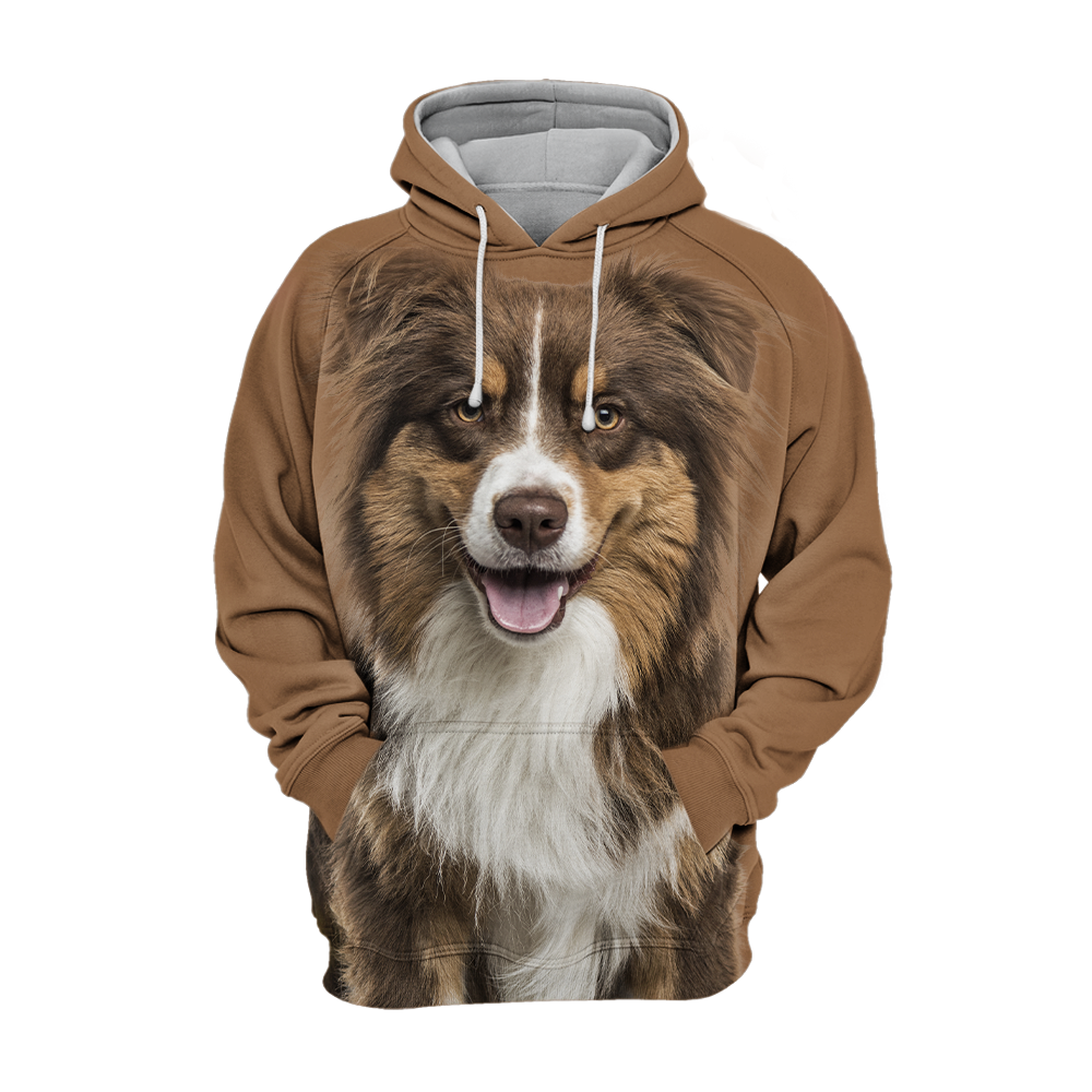 Unisex Honden Hoodie | Australian Shepherd Smile