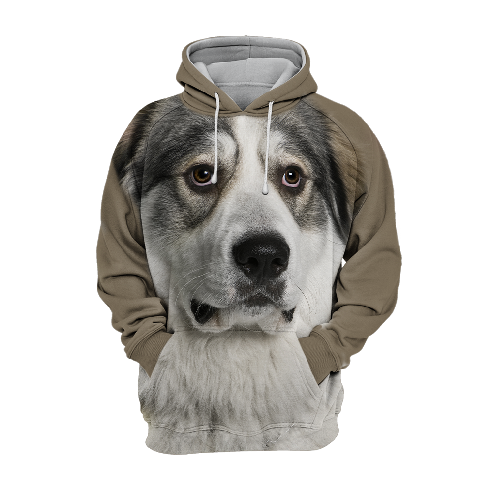 Unisex Honden Hoodie | Pyrenean Mountain