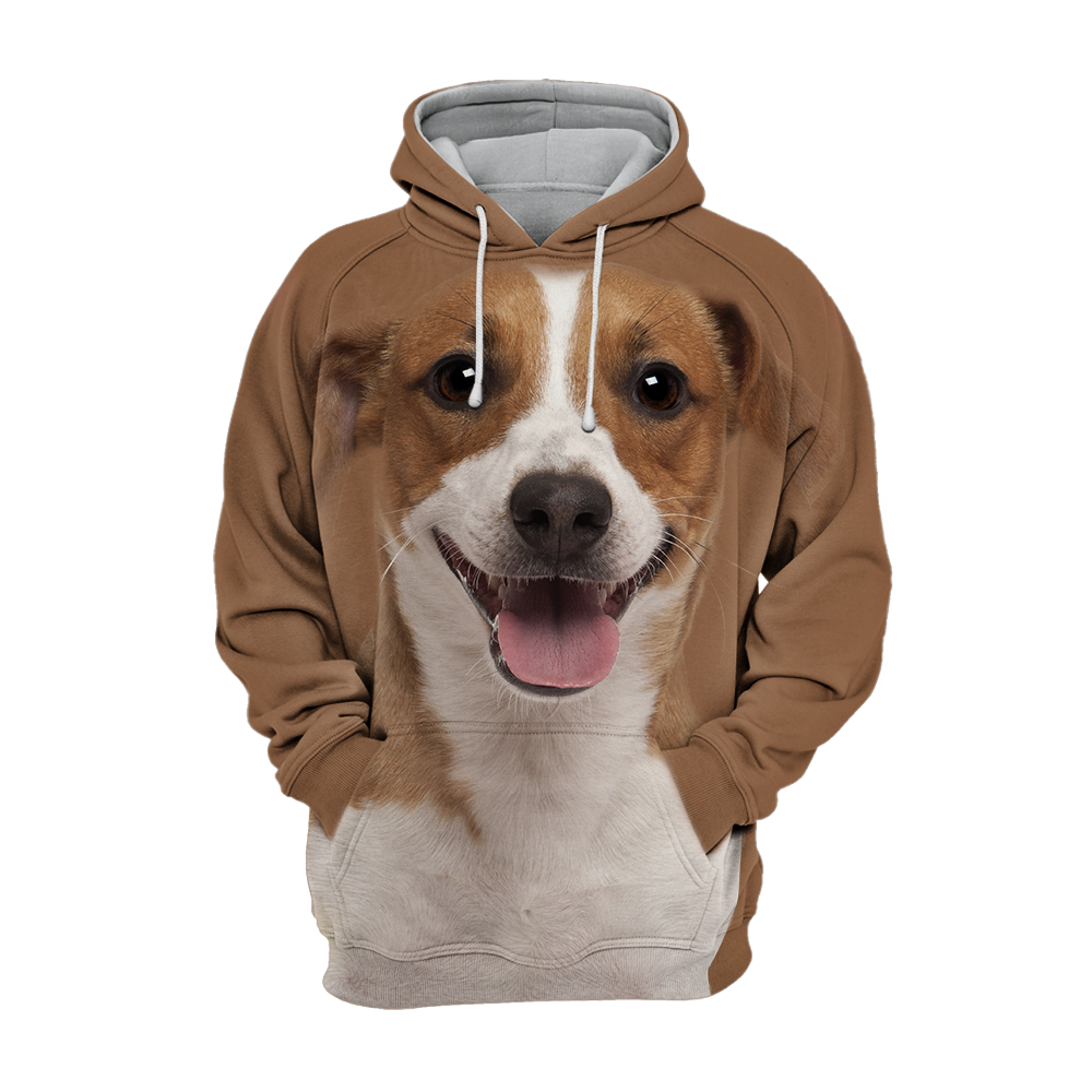 Unisex Honden Hoodie | Jack Russell Terrier Happy