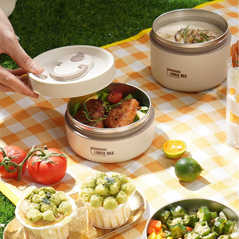 Meerlagige geïsoleerde lunchbox 1+1 GRATIS