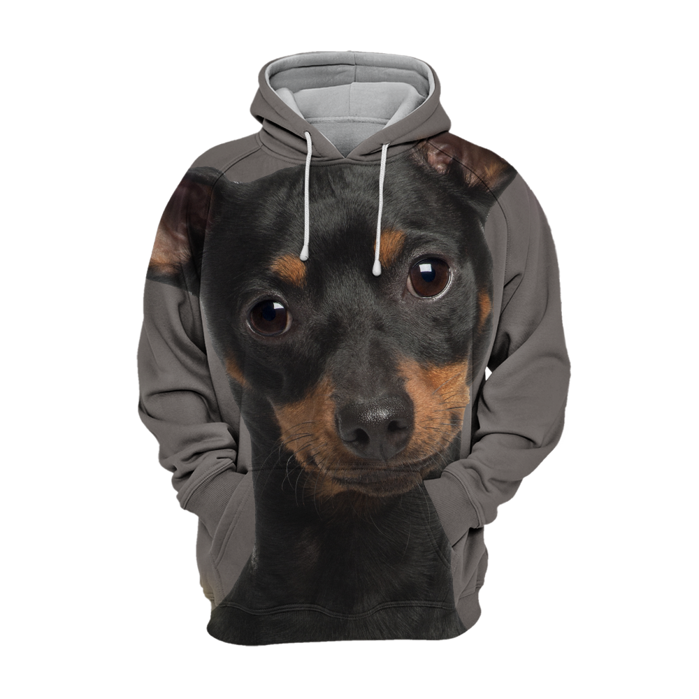 Unisex Honden Hoodie | Miniature Pinscher