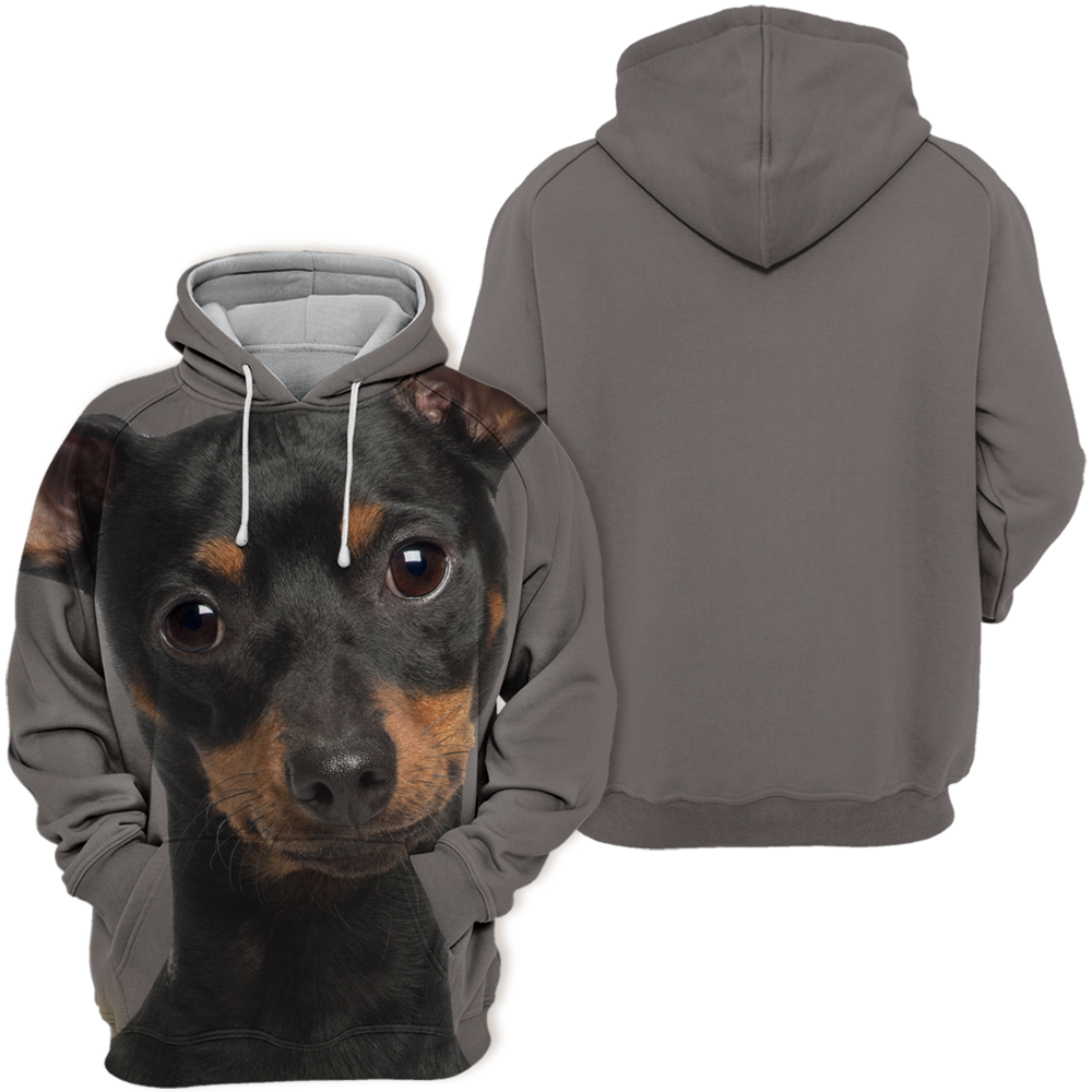 Unisex Honden Hoodie | Miniature Pinscher