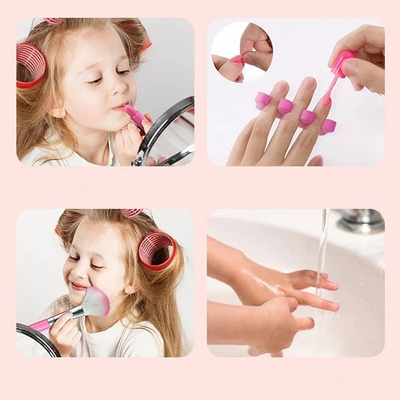 Kids wasbare make-up schoonheidsset