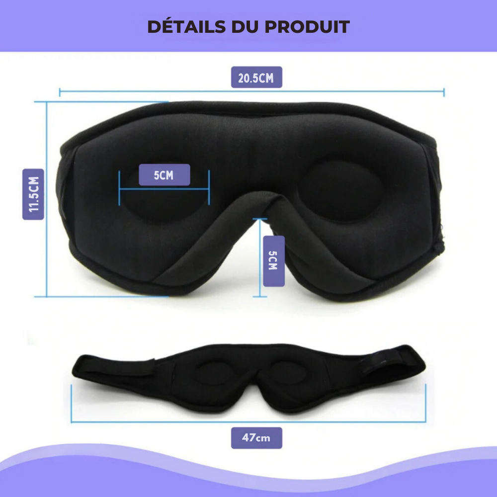 Masque de sommeil Bluetooth | 40% de réduction