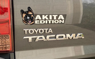 Akita Auto Badge Autoembleem