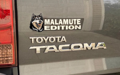 Alaskan Malamute Auto Badge Autoembleem