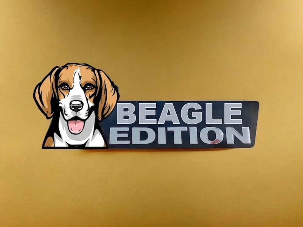 Beagle Auto Badge Autoembleem