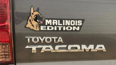 Belgian Malinois Auto Badge Autoembleem