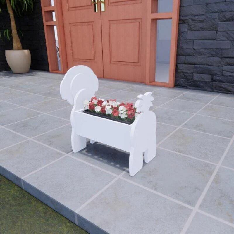 Bichon Frise Planter